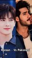 korean actors   vs   pakistani actors same look....