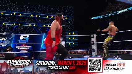 LA Knight wins the right to challenge Shinsuke Nakamura in chaotic match SmackDown, Feb. 28, 2025