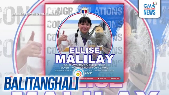 Pinoy Jiu-jitsu athletes, wagi ng 6 na medalya sa AJP Tour Africa Continental Jiu-jitsu Champions 2025 sa Cairo, Egypt | Balitanghali