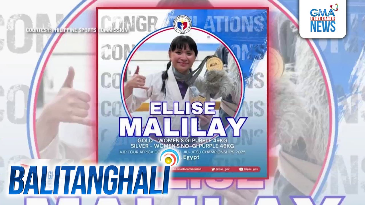 Pinoy Jiu-jitsu athletes, wagi ng 6 na medalya sa AJP Tour Africa Continental Jiu-jitsu Champions 2025 sa Cairo, Egypt | Balitanghali