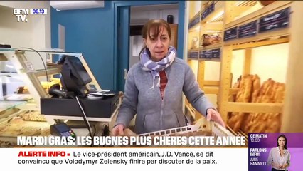Mardi gras: en raison de la hausse du prix de certaines matières premières, les bugnes sont plus chères cette année
