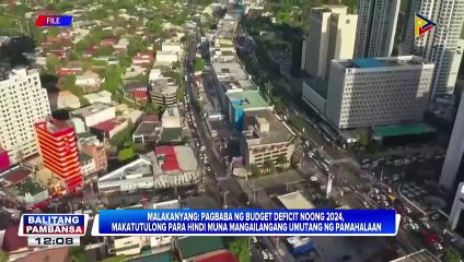 Malacañang: Pagbaba ng budget deficit noong 2024, makatutulong para hindi muna mangailangang umutang ng pamahalaan