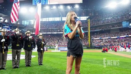 Ingrid Andress Returns to Spotlight After National Anthem Controversy _ E! News