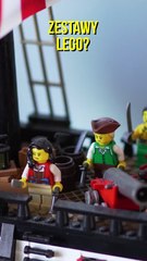 Układa LEGO, mimo że nie może się ruszać