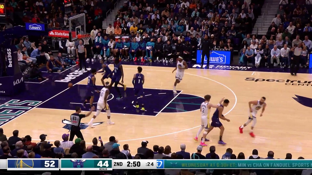 Steph wins the battle of the Curry brothers as Warriors take down Hornets