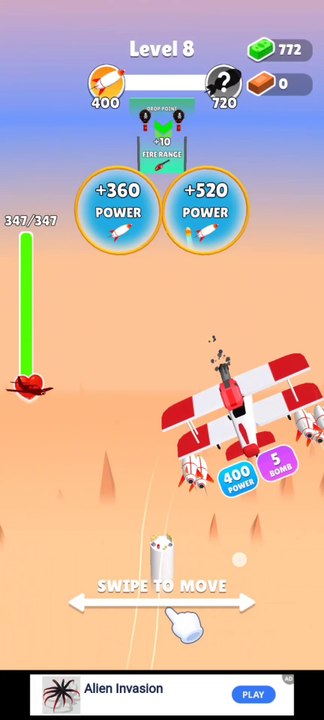 Evolving Bomb Gameplay