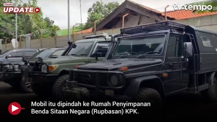 11 Mobil Ketua Pemuda Pancasila Japto Dibawa ke Rupbasan KPK