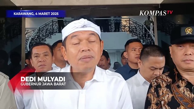 Respons Gubernur Dedi Mulyadi soal Banjir Landa Bekasi hingga Bogor|BENCANA BANJIR