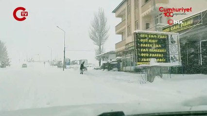 Ardahan’da 10 köye ulaşım sağlanamıyor
