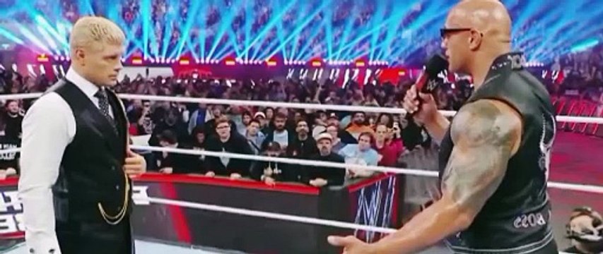 WWE ELIMINATION CHAMBER 2025 JOHN CENA & THE ROCK ATTACK CODY RHODES