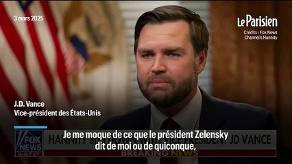 Le vice-président américain se dit convaincu que Zelensky finira par discuter de la paix