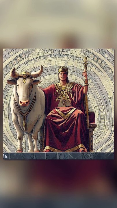 Comment est né le Minoraure ? #antiquite #histoire #mythe #mythologie #mythologiegrecque