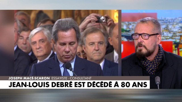 Joseph Macé-Scaron : «Jean-Louis Debré se moquait de lui-même et c'est très rare en politique !.»