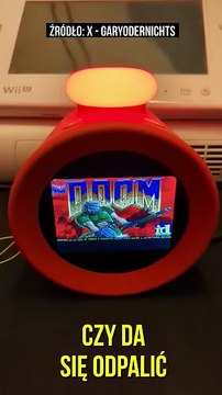 Haker odpalił DOOM'a na budziku