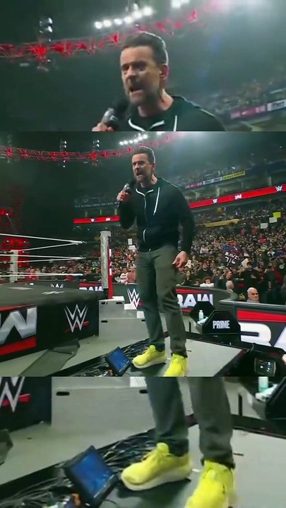 cm punk and seth rollins wwe raw