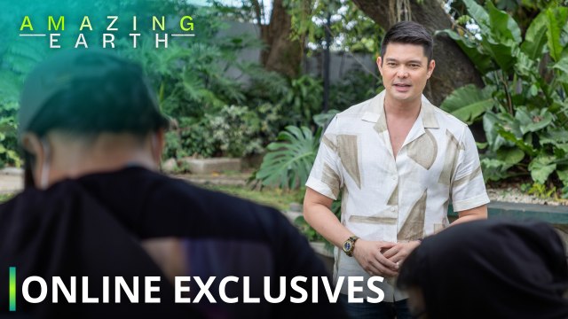 Amazing Earth: Episode 345 behind-the-scenes with Dingdong Dantes (Online Exclusives)