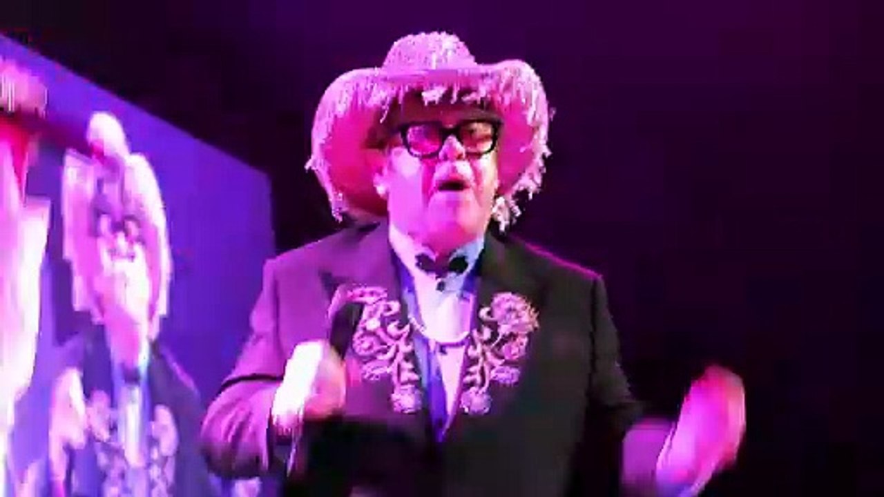 Elton John and Chappell Roan perform at Elton John Aids Foundation 33rd annual Academy Awards Viewing Party (finalé)