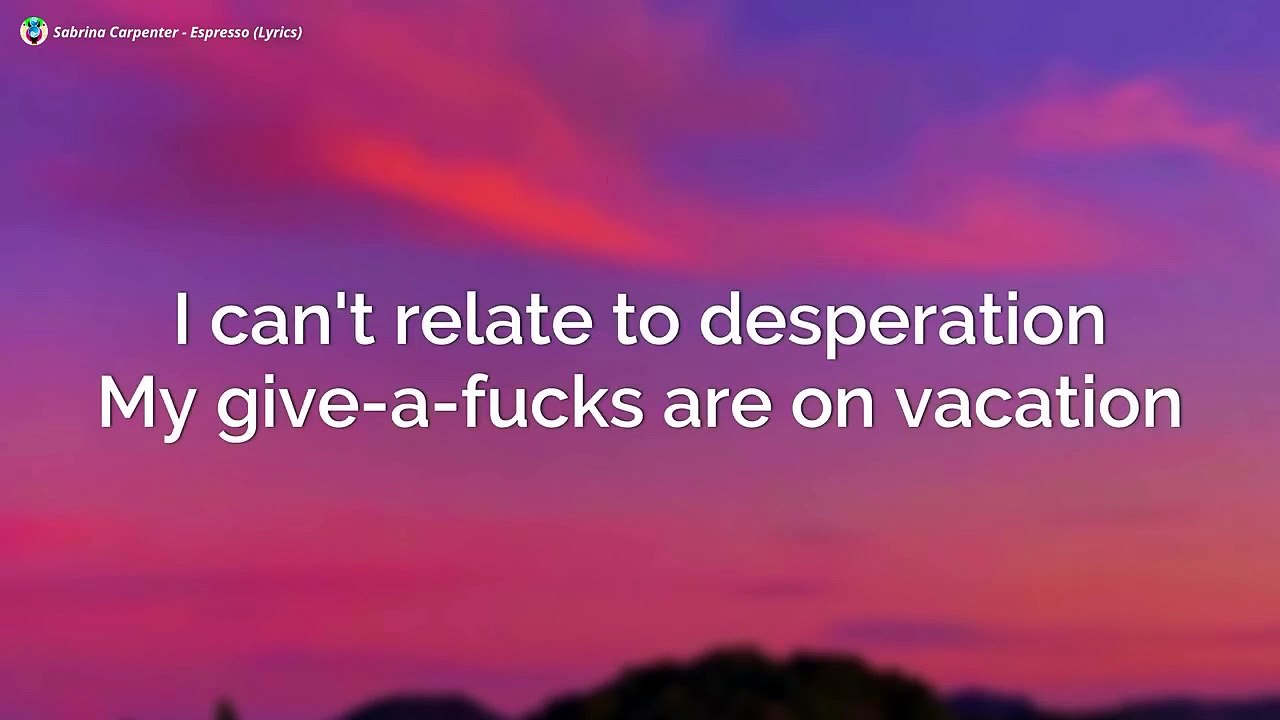 Sabrina Carpenter - Espresso (Lyrics)