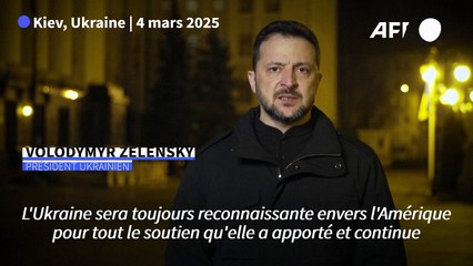 Ukraine : Zelensky veut "arranger les choses" avec Trump