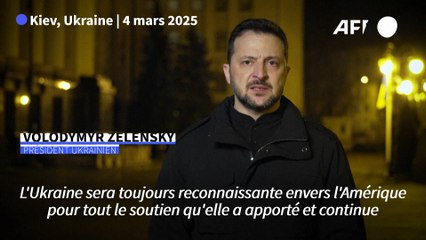Ukraine : Zelensky veut "arranger les choses" avec Trump