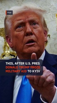 Ukraine can hold out on frontline, Kyiv says after Trump's military aid pause