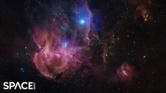 Running Chicken Nebula: Amazing 4K 3D Animation Created From VLT Survey Imagery