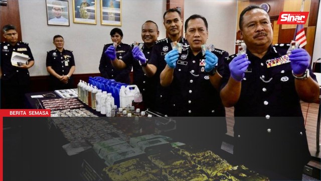 Polis bongkar sindiket proses dadah, cecair vape di 'homestay', kondominium