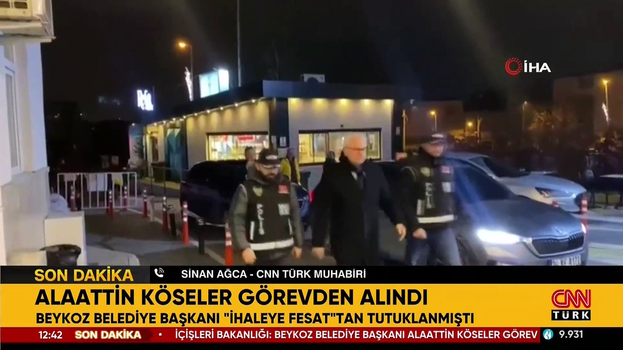 Son dakika... Beykoz Belediye Başkanı Alaattin Köseler görevden uzaklaştırıldı
