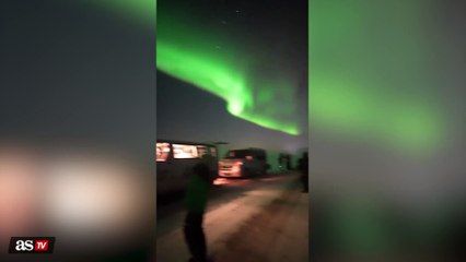 Captan una impresionante aurora boreal en Noruega que se viraliza sin parar: 2M ya han alucinado