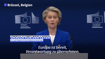 Von der Leyen will Europa mit 800 Milliarden Euro wieder aufrüsten