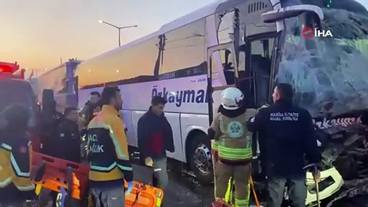Manisa’daki zincirleme kazanın görüntüleri ortaya çıktı