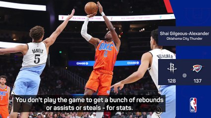 Winning is all that matters - Gilgeous-Alexander