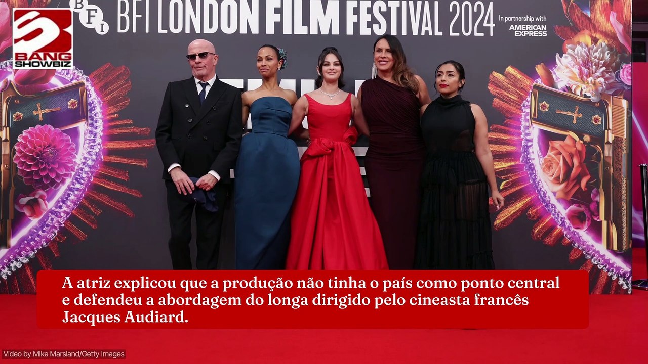 ‘Emilia Pérez’: Zoë Saldaña responde jornalista que chamou produção de ofensiva aos mexicanos