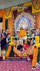 Naming ceremony during Shree Ramjanma celebration  Shree Ramnavami   Sadguru Aniruddha Bapu