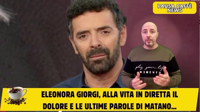Eleonora Giorgi, alla Vita in Diretta il dolore e le ultime parole di Matano...