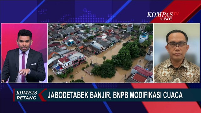 BNPB Jelaskan soal Mekanisme Modifikasi Cuaca, Perkecil Curah Hujan di Jabodetabek | BENCANA BANJIR