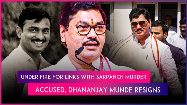 Beed Sarpanch Murder: Dhananjay Munde Resigns As Maharashtra Minister Over Links With ‘Mastermind’