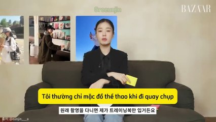 [VIETSUB][INTERVIEW] AHN EUNJIN × HARPER'S BAZAAR KOREA