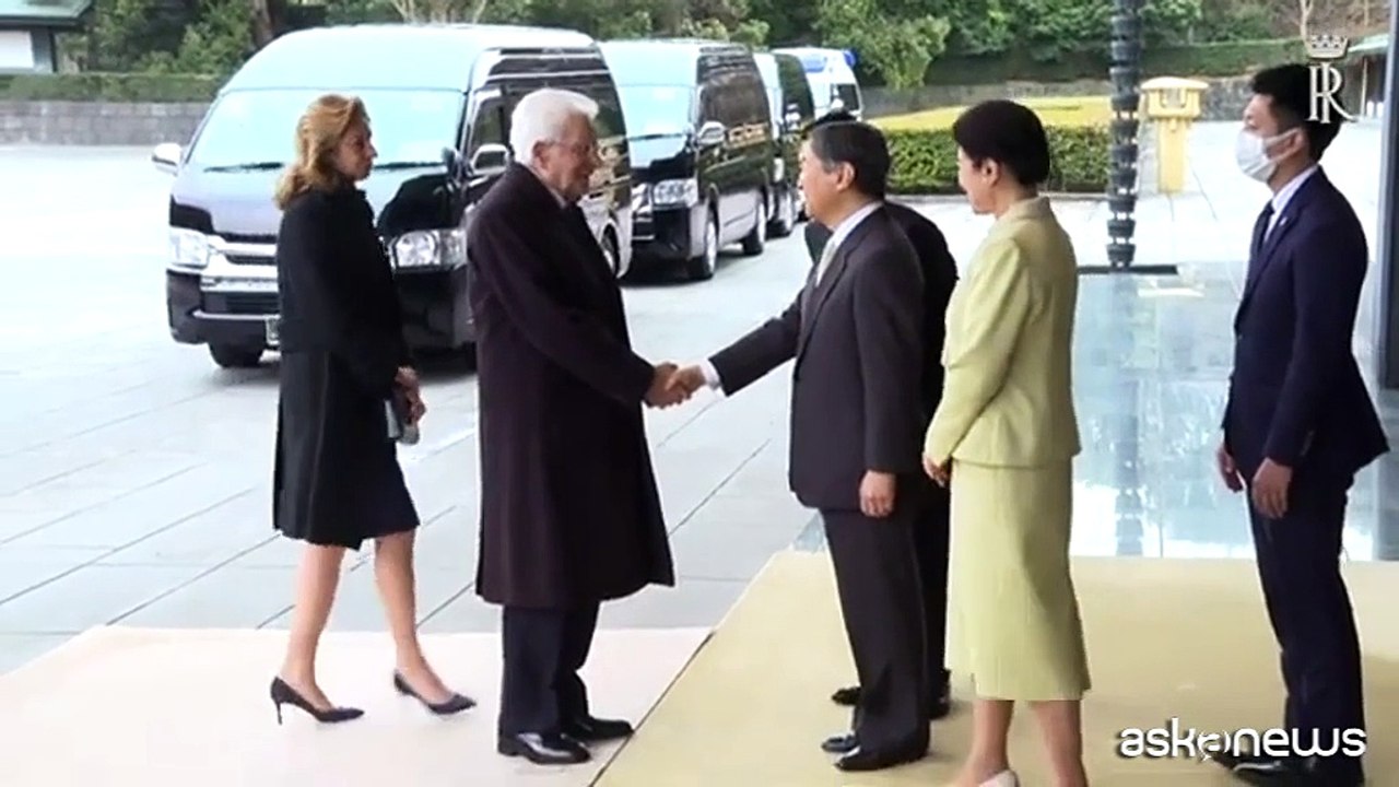Tokyo, Mattarella incontra l'imperatore Naruhito al Palazzo Imperiale