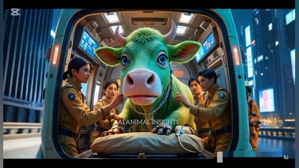 Miracle Twins: The Green Cow’s Emotional Journey! Rescue: The Green Camel’s Fight for Survival!"