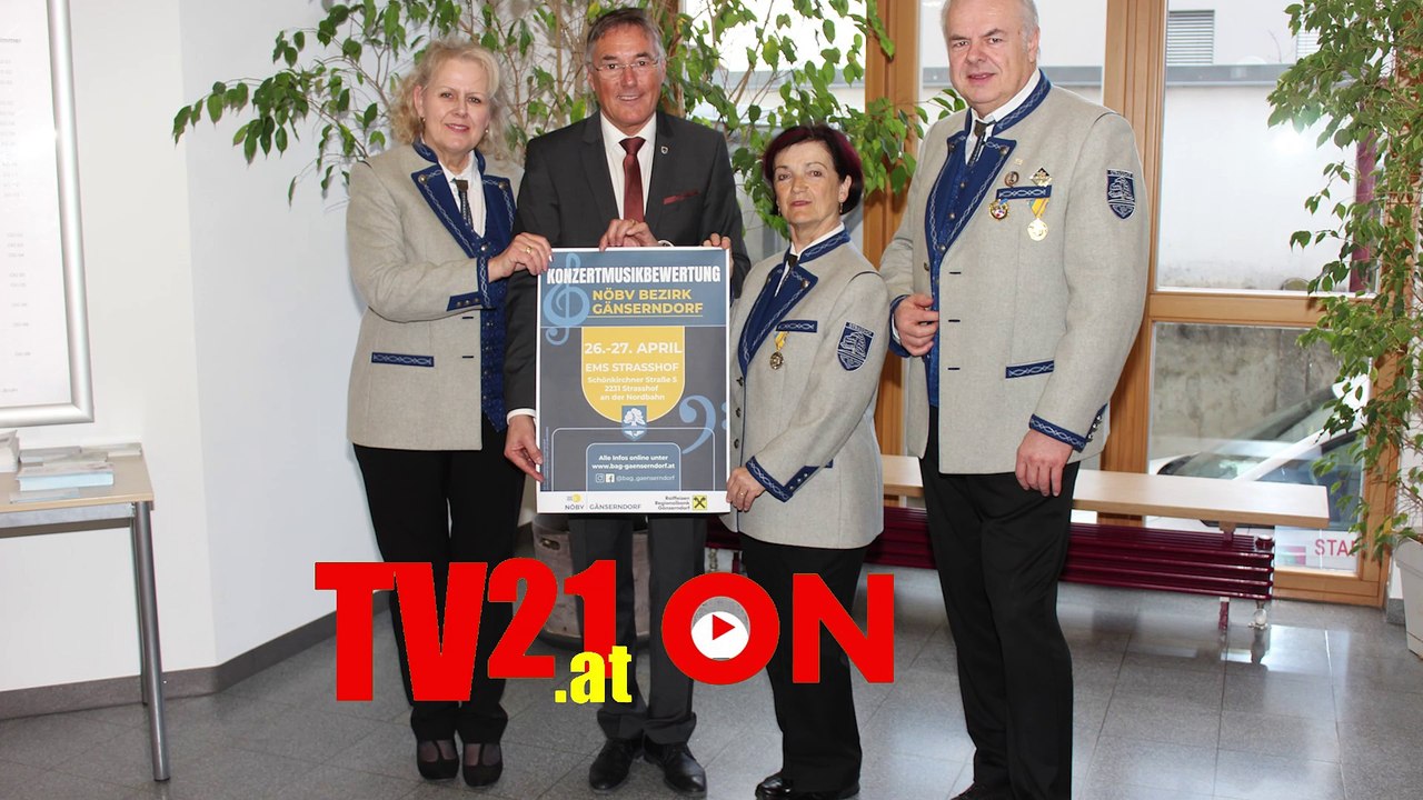 Strasshof Unterstützung Musikverein für die Konzertwertung