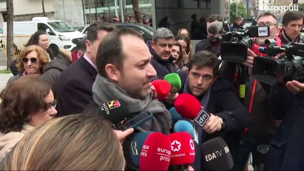Víctor Ábalos sale del Tribunal Supremo: "No voy a hacer declaraciones"