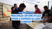 Bloqueio alimentar de Israel vai agravar ainda mais as condições de vida, dizem palestinianos