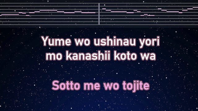 Karaoke♬ Jupiter - Ayaka Hirahara 【No Guide Melody】 Instrumental, Lyric Romanized