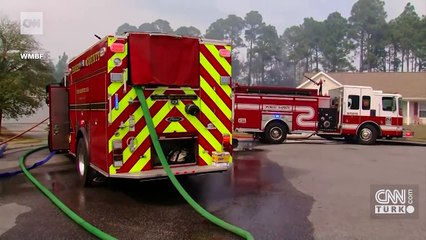 ABD'de yine yangın faciası: 175 nokta alevler içinde!