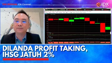 Dilanda Profit Taking, IHSG Jatuh 2%