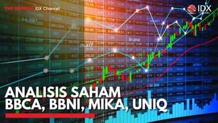 Analisis Saham BBCA, BBNI, MIKA, UNIQ