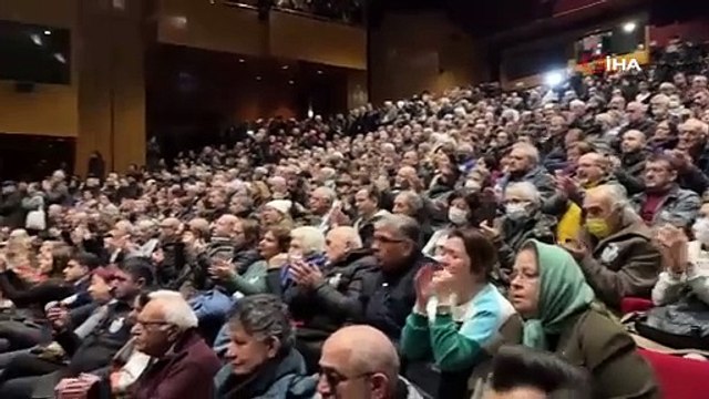 Edip Akbayram için Cemal Reşit Rey Konser Salonu'nda tören düzenlendi