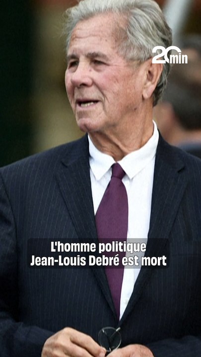 Jean-Louis Debré, ancien ministre de Jacques Chirac, est mort à 80 ans