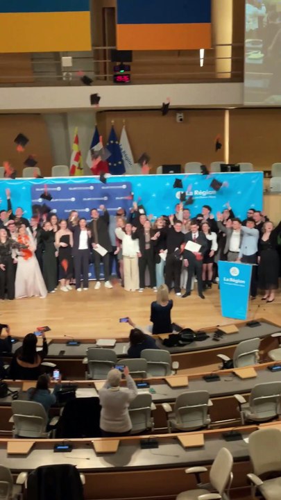 Remise de diplômes à Lyon
